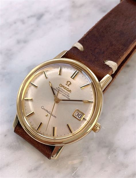 vintage omega chronometer watches|omega constellation automatic price.